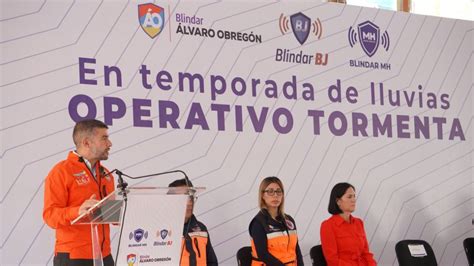 Inicia Operativo Tormenta En Lvaro Obreg N Miguel Hidalgo Y Benito