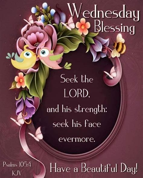 Wednesday Blessing Seek The Lord Good Morning God Quotes Good Morning