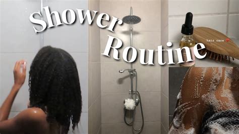 My Shower Routine Hair Wash Day New Body Care Products And Feminine