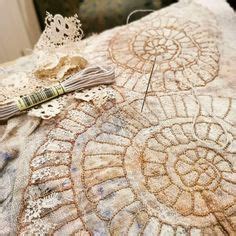 Slow Stitching Ideas In Fabric Art Slow Stitching Art Quilts