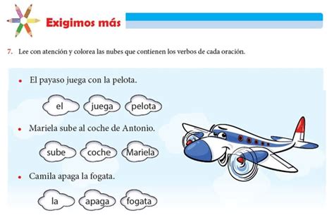 Fichas del Análisis Morfológico para Primero de Primaria