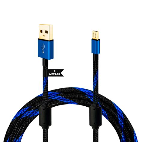 Ripley CABLE USB 3 METROS PARA PS4 Y XBOX ONE CARGA RÁPIDA