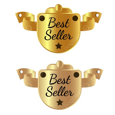 Best Seller Label Vector Hd Png Images Best Seller Gold Label Label Badge Shopping Png Image