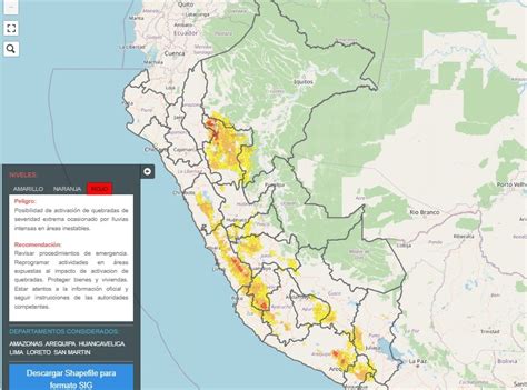 Senamhi On Twitter Quebradas Sierra Centro Y Localidades De San