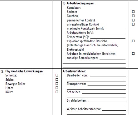 Dguv Information Chemikalienschutzhandschuhe Anhang