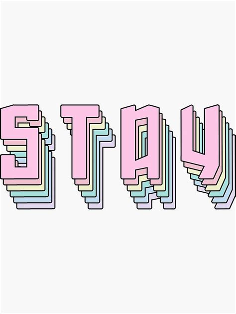 KPOP STRAY KIDS STAY FANDOM Sticker by LySaVN | Kids stickers, Stray ...