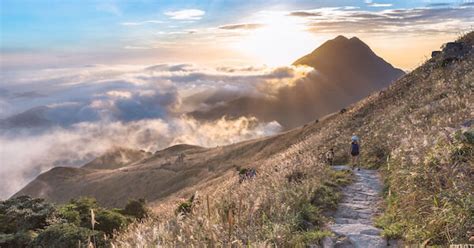 Lantau Island Sunset Peak Km Difficult Hello Hong Kong