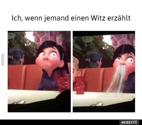 Ich wenn jemand einen Witz erzählt DEBESTE de