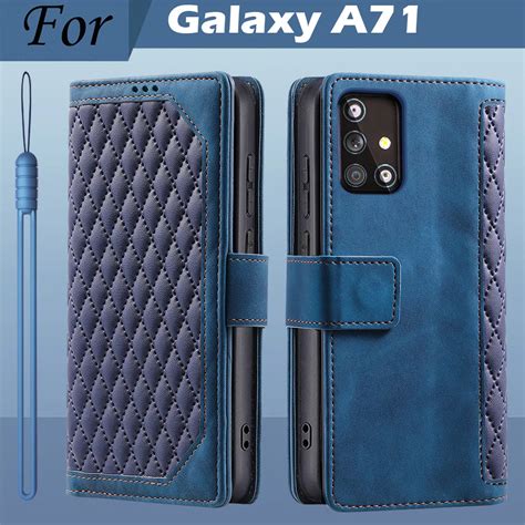 For Samsung Galaxy A71 Case A715f 4g Lte Wallet Flip Leather Magnetic Coque Samsung A71 Case