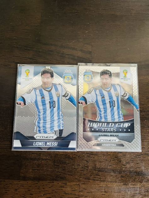 Panini Prizm World Cup Soccer Argentina Lionel Messi