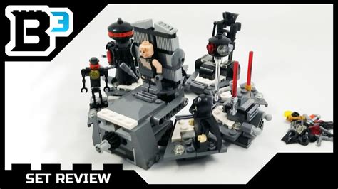 Lego Star Wars Darth Vaders Transformation Parts And Set Review Youtube