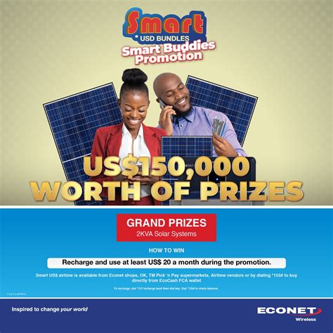 Econet Wireless On Twitter Big Prizes To Be Won In The Smart Buddies