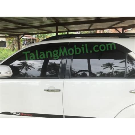 Jual Talang Air Mobil Toyota Fortuner Model Slim Rata Jakarta Barat