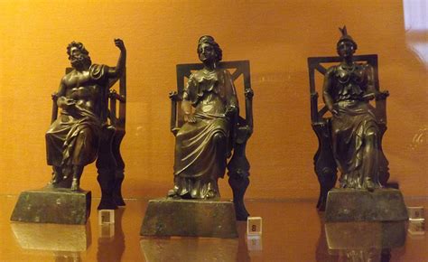 Ipernity Capitoline Triad Statuettes In The Naples Archaeological