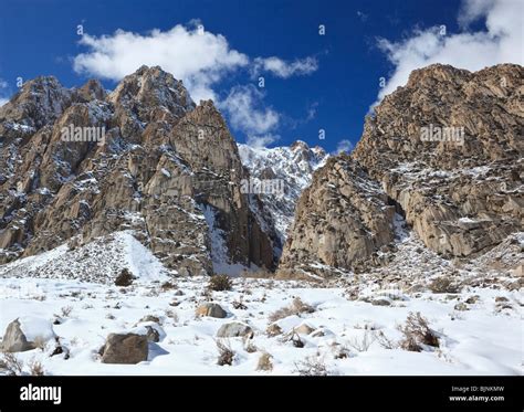 Winter in Sierra Nevada Mountains, California Stock Photo - Alamy