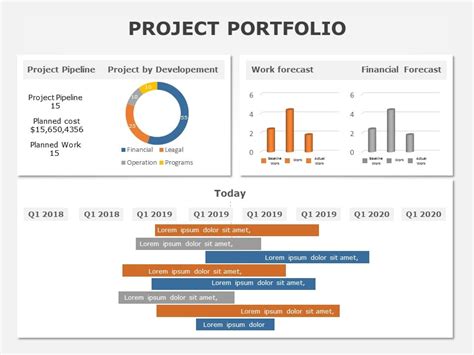 Project Portfolio Powerpoint Template Free