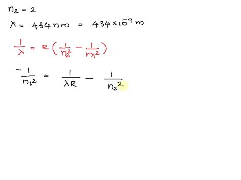 Solved An Electron In The N 2 Level Of A Hydrogen Atom Absorbs A Photon With A Wavelength Of