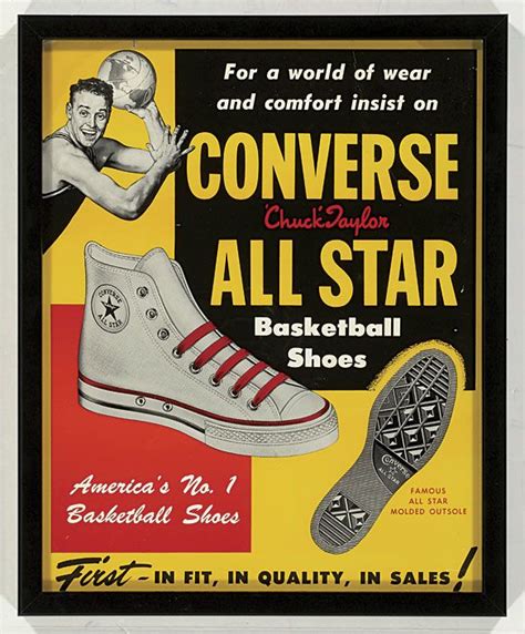 Converse Chuck Taylor All Star Basketball Shoes Ad Vintage Ads