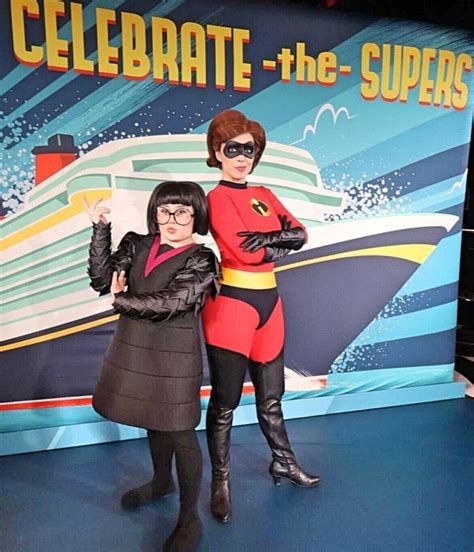 Disney Cruise Line Pixar Day At Sea Introduces Edna Mode And Mrs