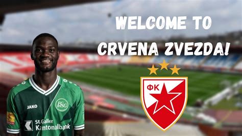 Emmanuel Latte Lath Signs For Crvena Zvezda Youtube