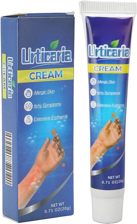 Urticaria Ointment 20g Itch Cream Urticaria Pruritus Ointment For Dry