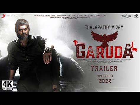 GARUDA Official Hindi Trailer 2024 Thalapathy Vijay Krithi Kamal