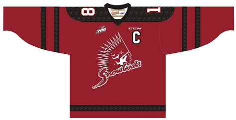 Warriors Unveil Snowbird Jersey Goalie Helmet Moose Jaw Warriors