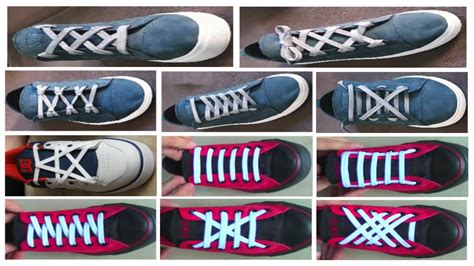 Easy Tricks 11 Easy Shoelace Styles Part 1 Youtube