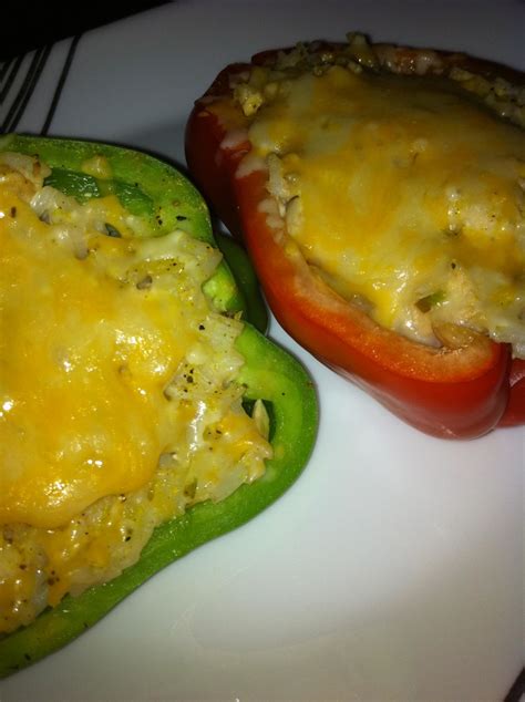 Weight Watchers Chicken And Rice Stuffed Bell Peppers Recipe