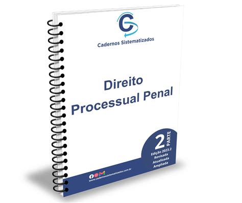 Direito Processual Penal 1 E 2 Cadernos Sistematizados