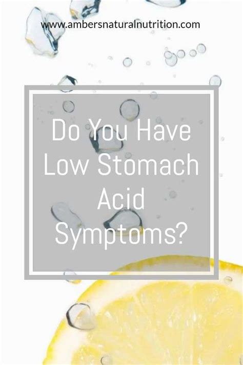 Low Stomach Acid Symptoms And How To Increase Stomach Acid Naturally