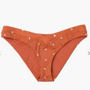 RVCA Swim Nwt Rvca Crossed Bikini Mid Rise Bottoms Poshmark