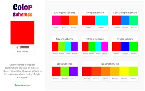 What Is The Color Of Red Hexcolorpedia