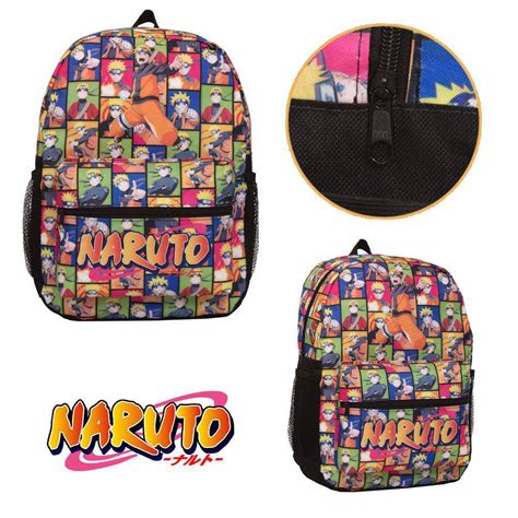 Mochila Naruto Juvenil Pontofrio