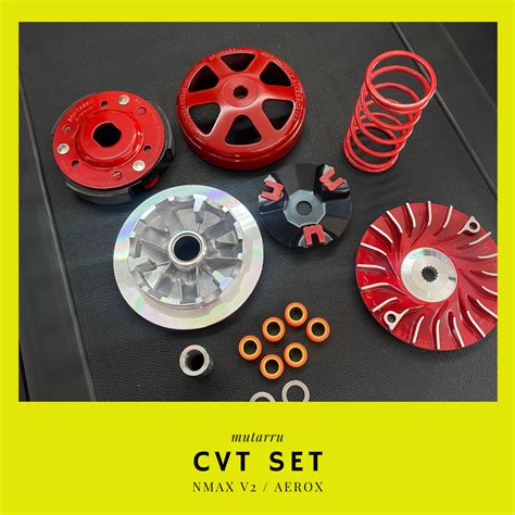 Mutarru Cvt Set For Yamaha Nmax V2 And Aerox Whc Shopee Philippines