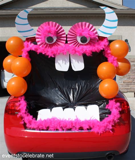 Trunk Or Treat Monster Easy To Assemble In Just A Few Steps Youll