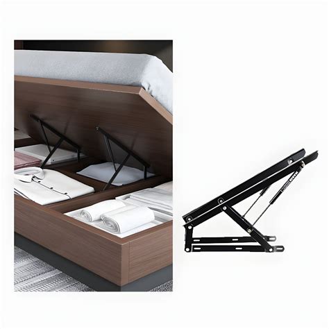 Lift Up Storage Platform Bed Contemporary Platform Bed Frame with Headboard - California King ...