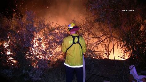 National City Homeless Encampment Fire 7 20 2018 YouTube