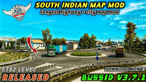 New Indian Highway Map Mod For Bus Simulator Indonesia😍map Mod Bussid