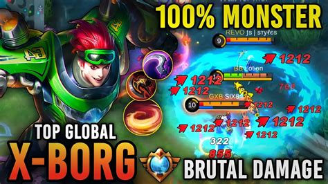 X Borg Brutal Damage Top Global X Borg Best Build Supreme X