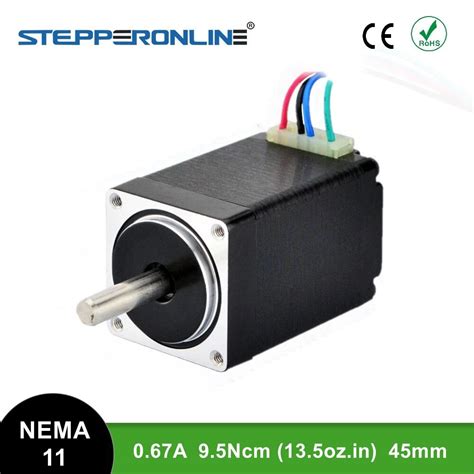 Nema Bipolar Stepper Motor Lead Deg Ncm Oz In A