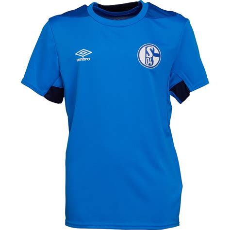 Buy Umbro Junior Boys S04 FC Schalke 04 Training Jersey Electric Blue/Royal