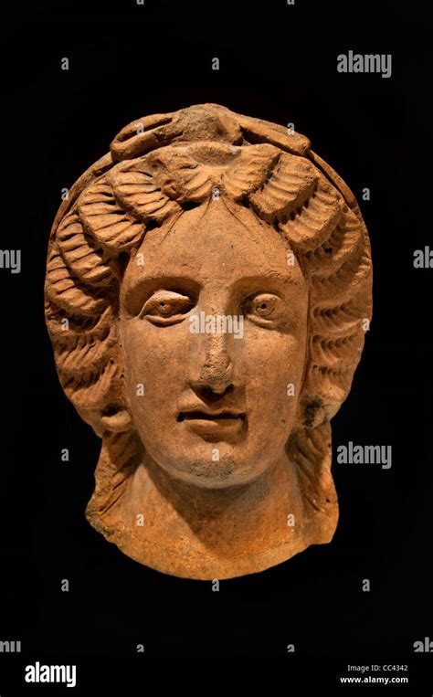 Woman Etruscan Italy Etruria 200 Bc Stock Photo Alamy