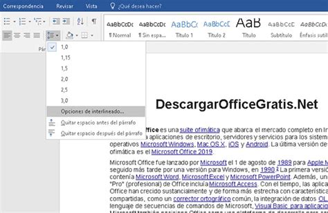 Como Poner Interlineado Sencillo En Word Plantillasoffice Net Hot Sex