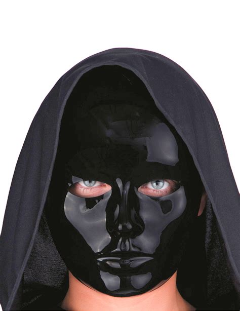 Masque Visage Noir Adulte Deguise Toi Achat De Masques