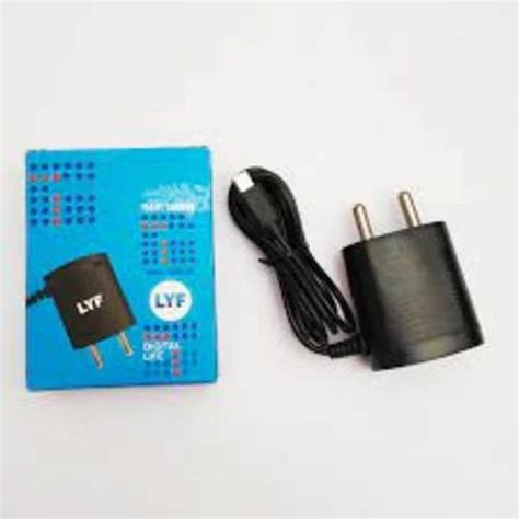 Black Travel Mobile Charger Adapter Model Name Number Jio Cabinet