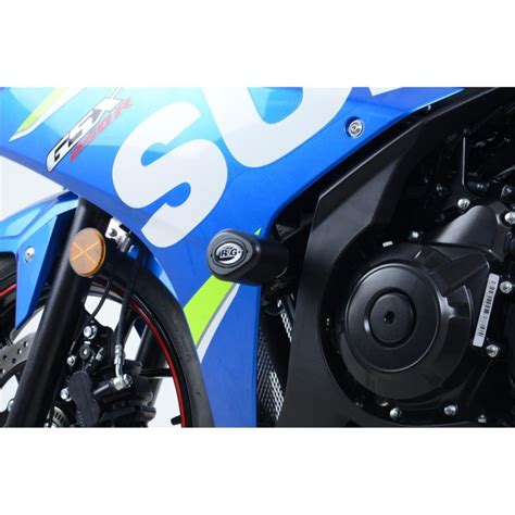 Tampons de protection R G RACING Aero blanc sans perçage Suzuki GSX