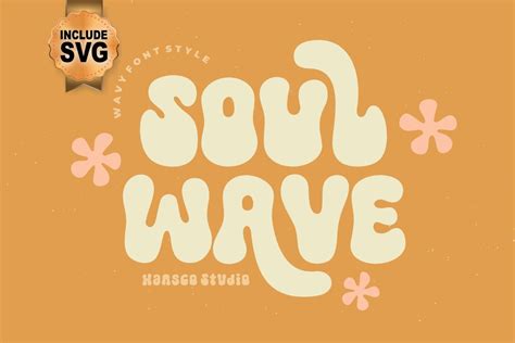 Soul Wave Font Retro Wavy Font Svg Dxf Otf Ttf Fonts Etsy Hong Kong