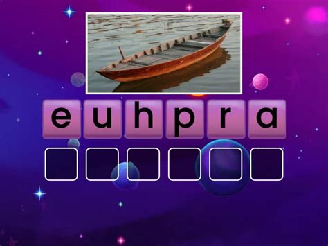 susun huruf mengikut gambar anagram