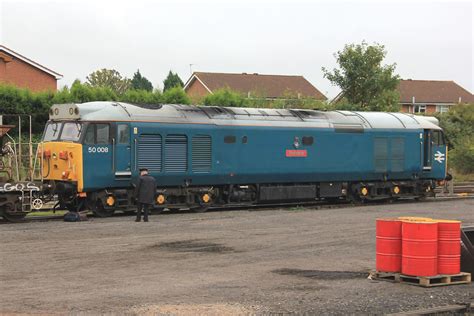 British Rail Class 50 Diesel Locomotive 50008 Thunderer Flickr